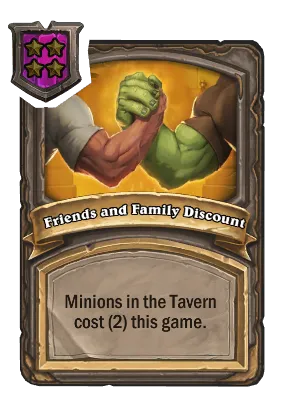 Friends and Family Discount Card Image