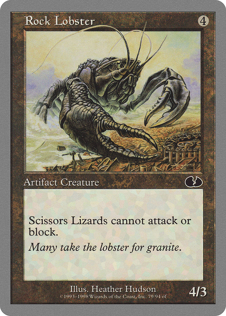 Rock Lobster Card Image