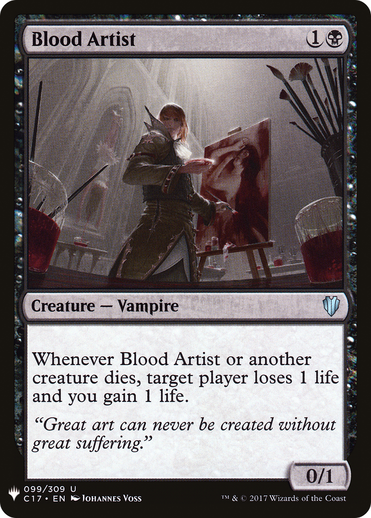 Blood Artist Card Image