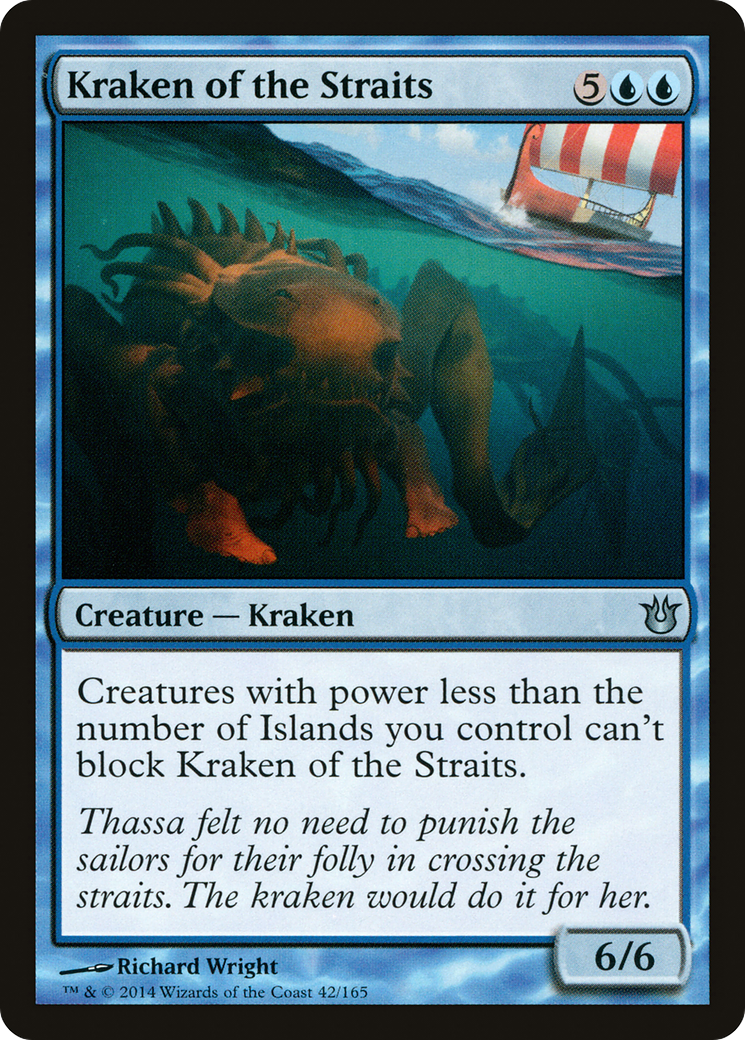 Kraken of the Straits Card Image