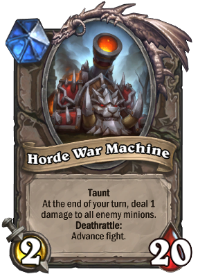 Horde War Machine Card Image