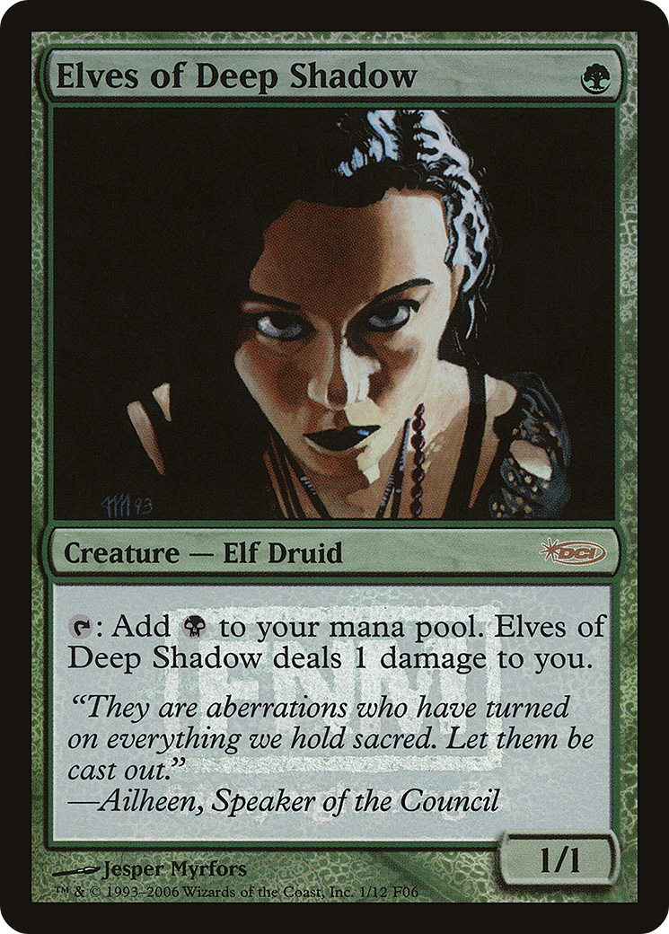 Elves of Deep Shadow Card Image