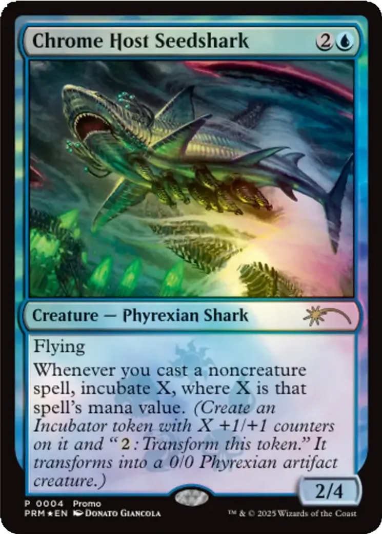 Chrome Host Seedshark Card Image