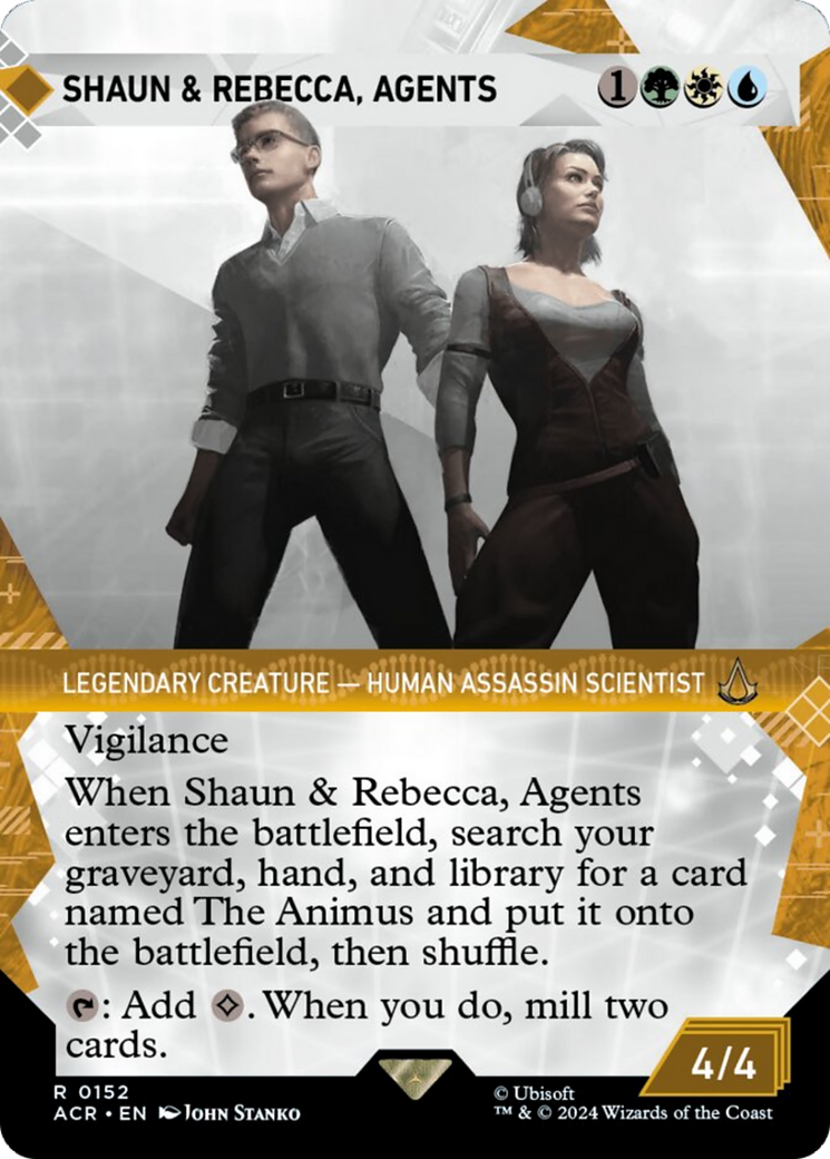 Shaun & Rebecca, Agents Card Image