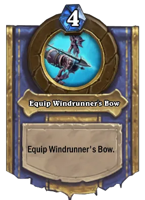 Equip Windrunner's Bow Card Image