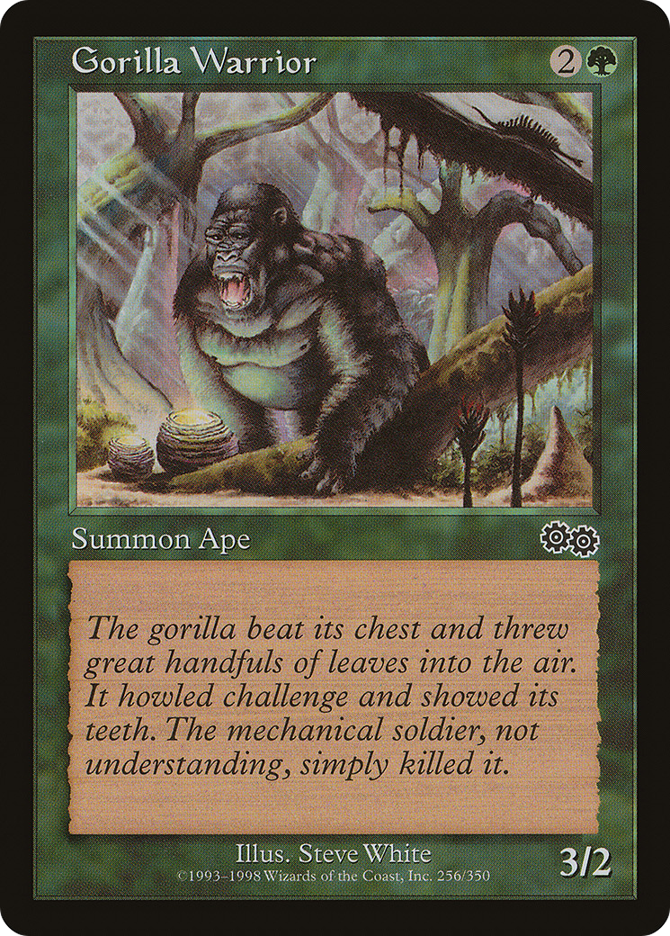 Gorilla Warrior Card Image