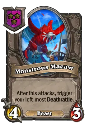 Monstrous Macaw Card Image