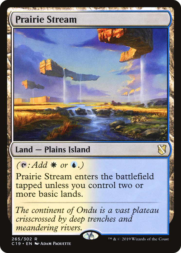 Prairie Stream Card Image