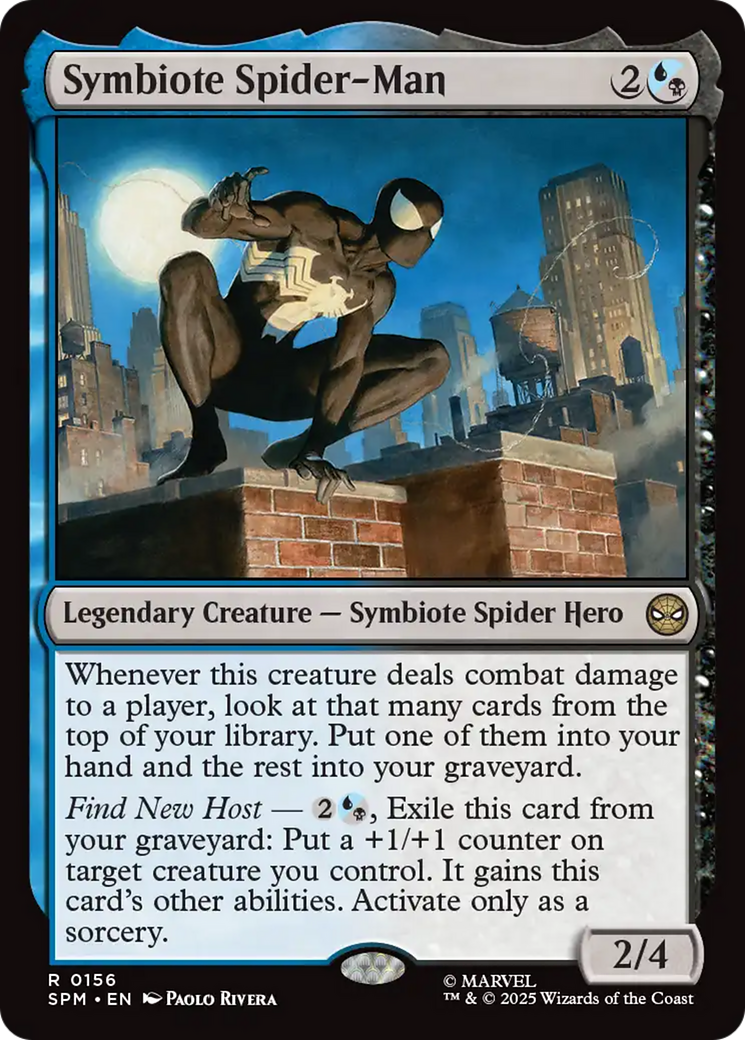 Symbiote Spider-Man Card Image