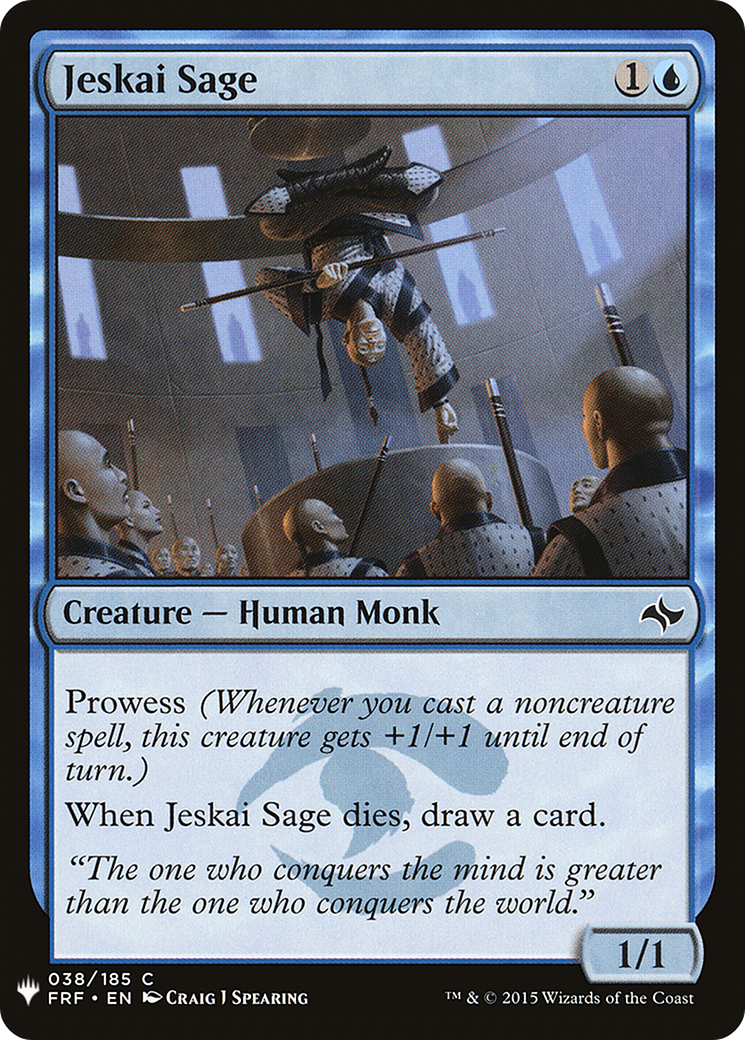 Jeskai Sage Card Image