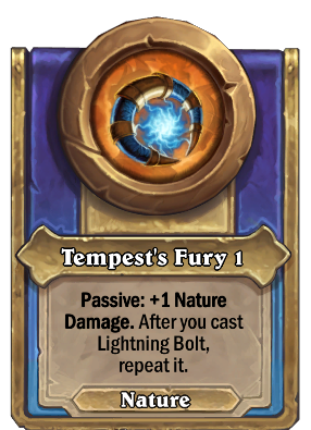 Tempest's Fury {0} Card Image