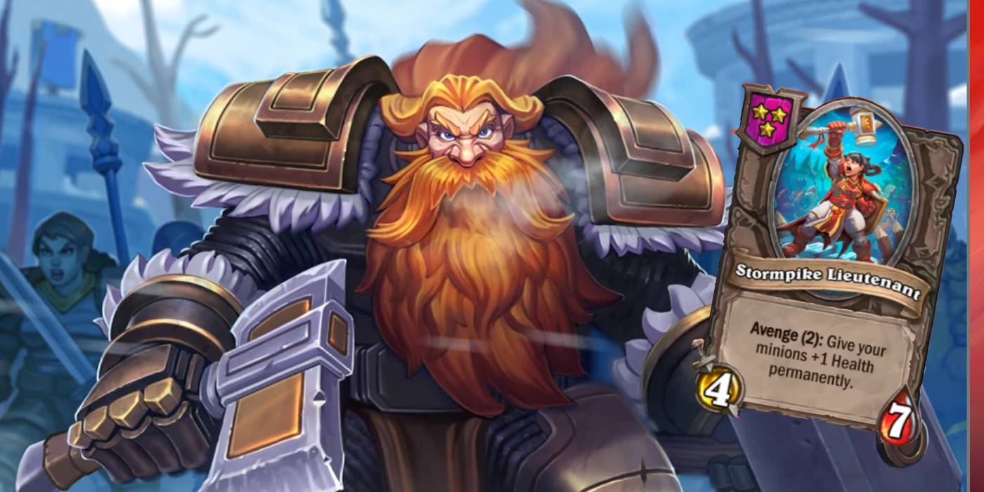 Vanndar Stormpike Joins Hearthstone Battlegrounds - Hero and Buddy Card Reveal