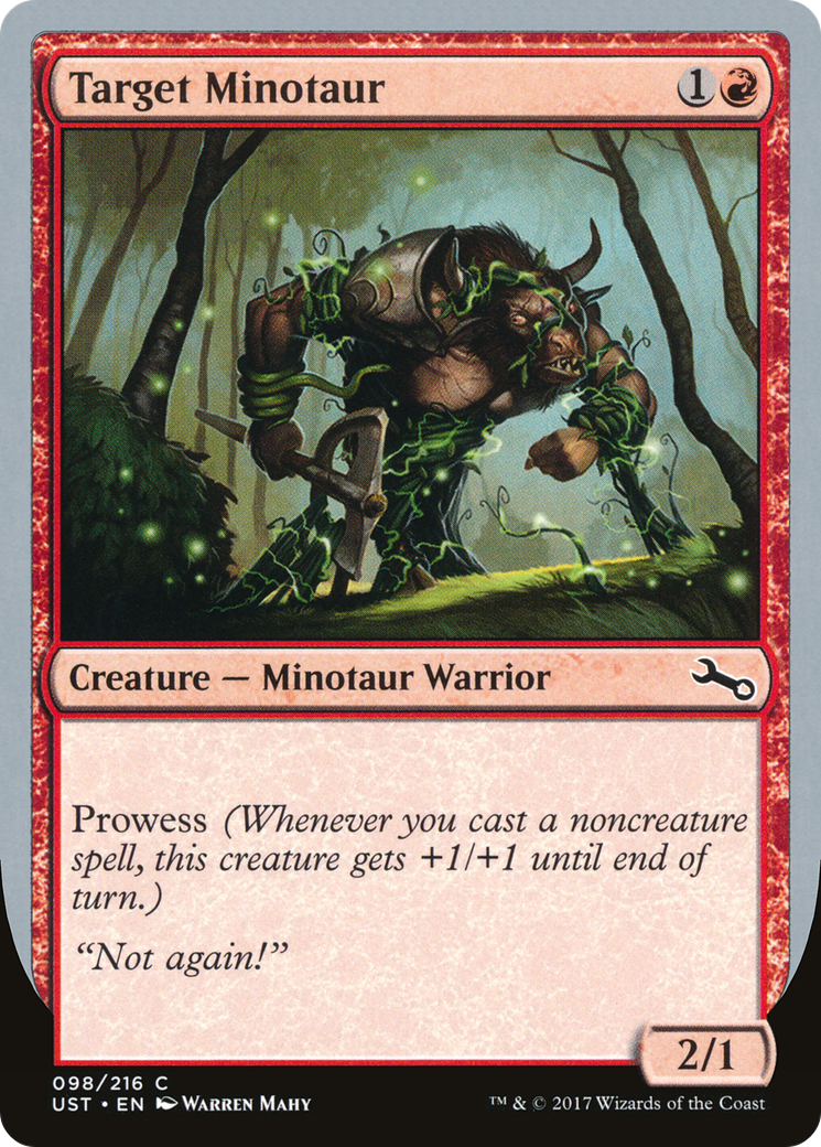 Target Minotaur Card Image