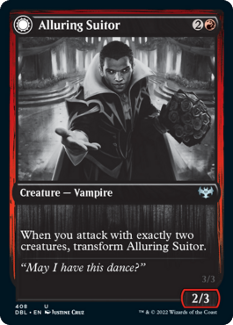 Alluring Suitor // Deadly Dancer Card Image