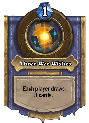 Three Wee Wishes Card Image