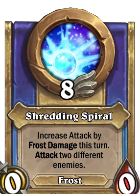 Shredding Spiral Card Image