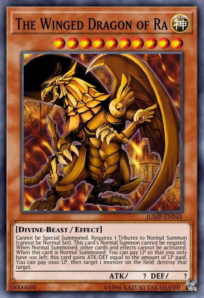 The Winged Dragon of Ra Card Image