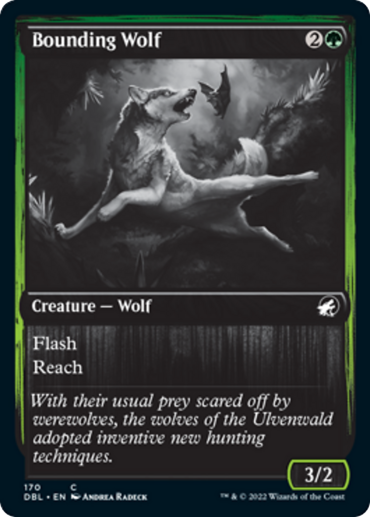 Bounding Wolf Card Image