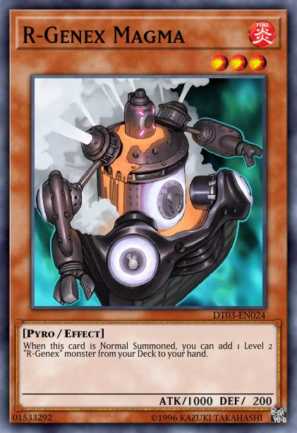 R-Genex Magma Card Image