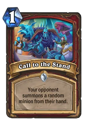 Call to the Stand Card Image