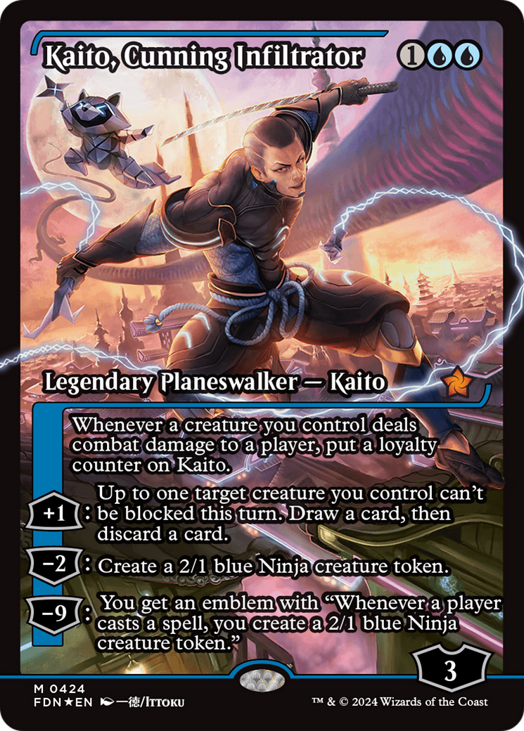 Kaito, Cunning Infiltrator Card Image