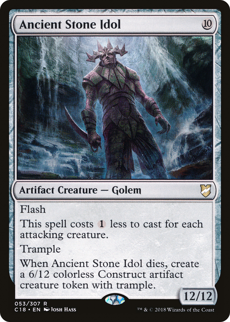 Ancient Stone Idol Card Image