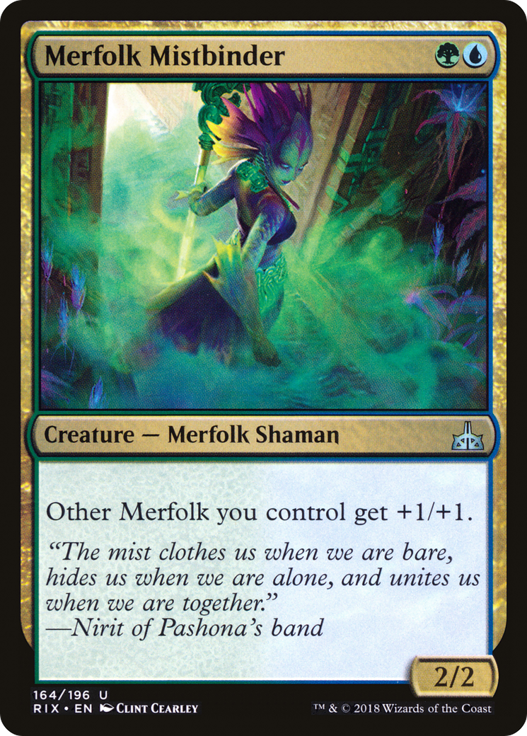 Merfolk Mistbinder Card Image