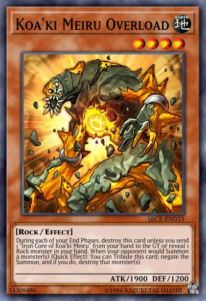 Koa'ki Meiru Overload Card Image