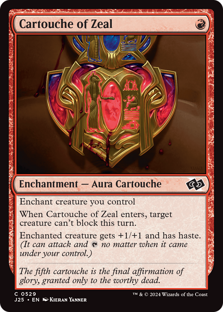 Cartouche of Zeal Card Image