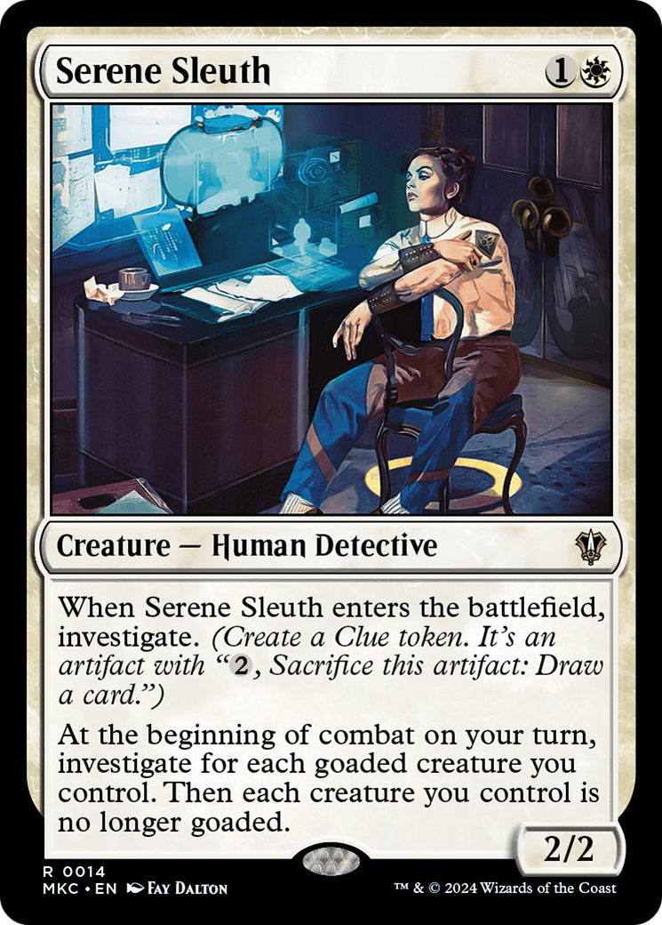 Serene Sleuth Card Image