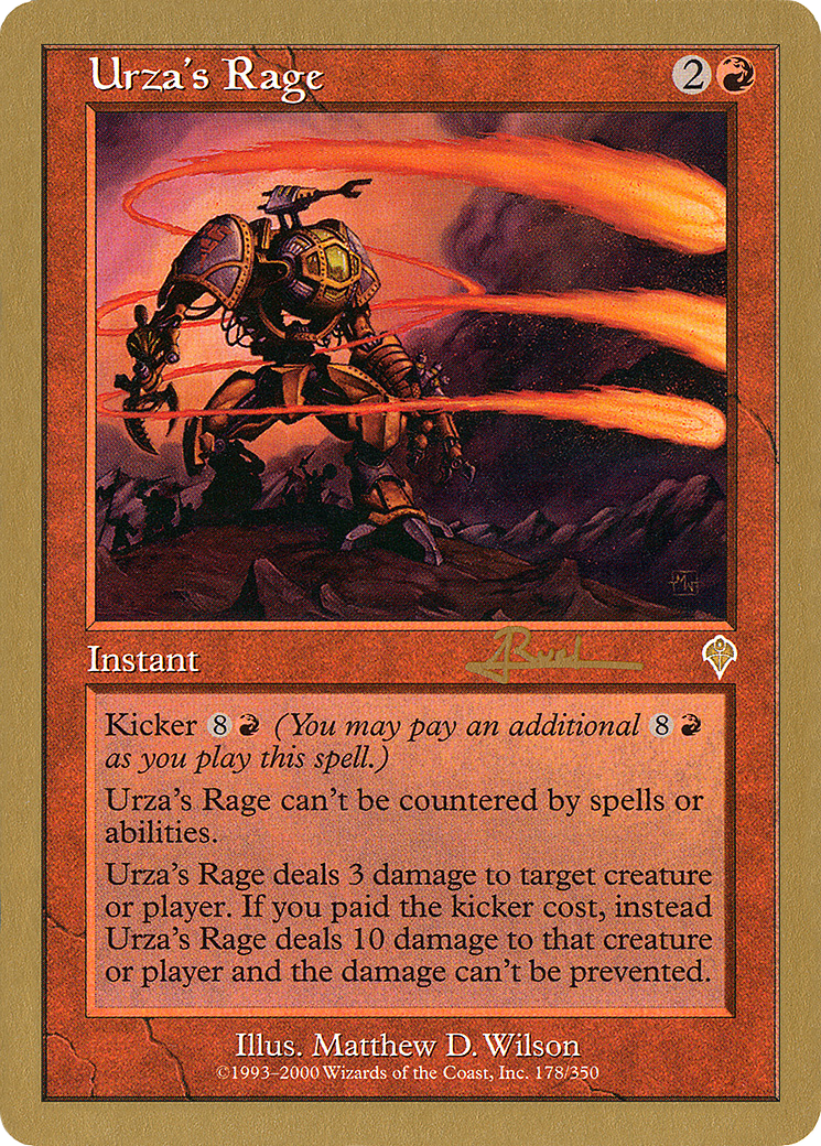 Urza's Rage Card Image