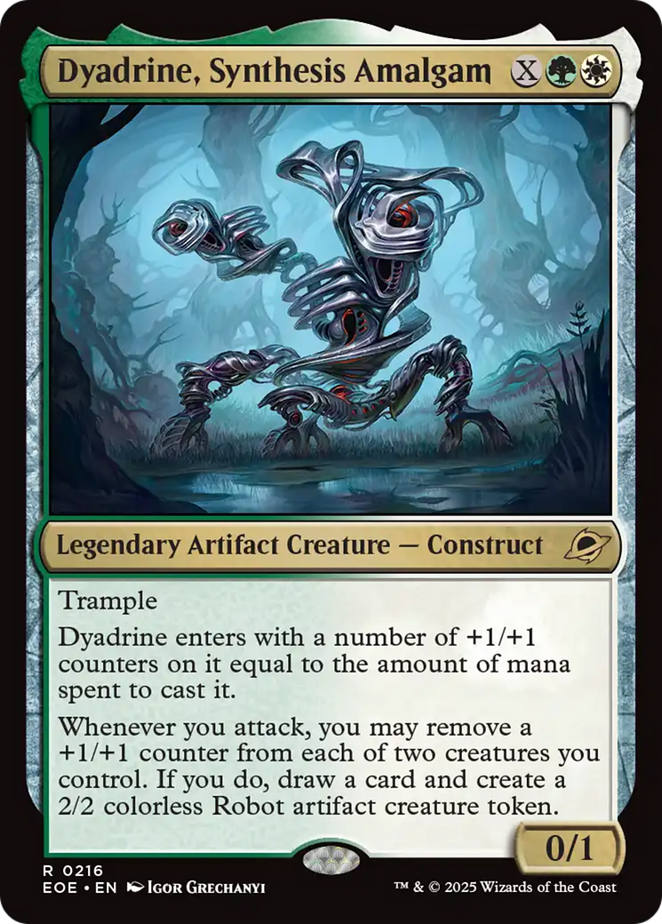 Dyadrine, Synthesis Amalgam Card Image
