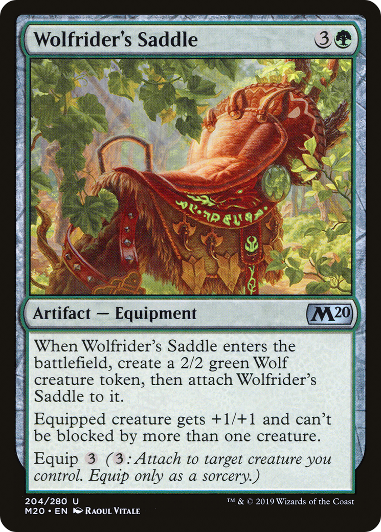 Wolfrider's Saddle Card Image