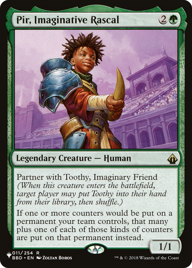 Pir, Imaginative Rascal Card Image