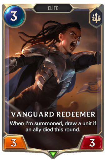 Vanguard Redeemer Card Image