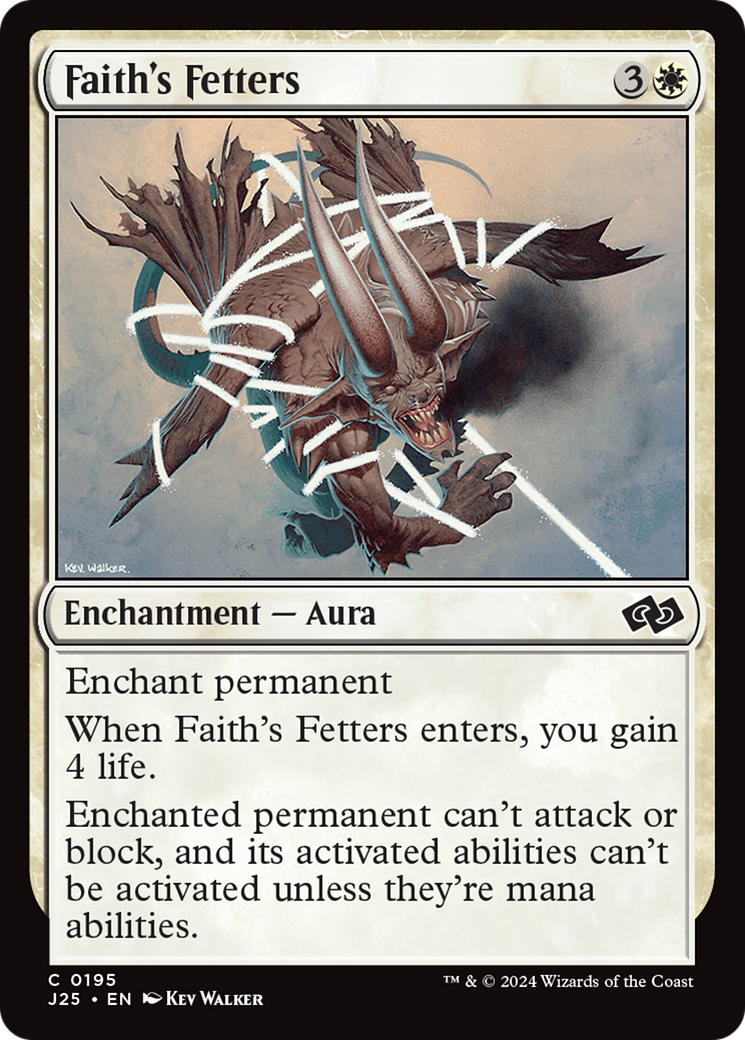 Faith's Fetters Card Image