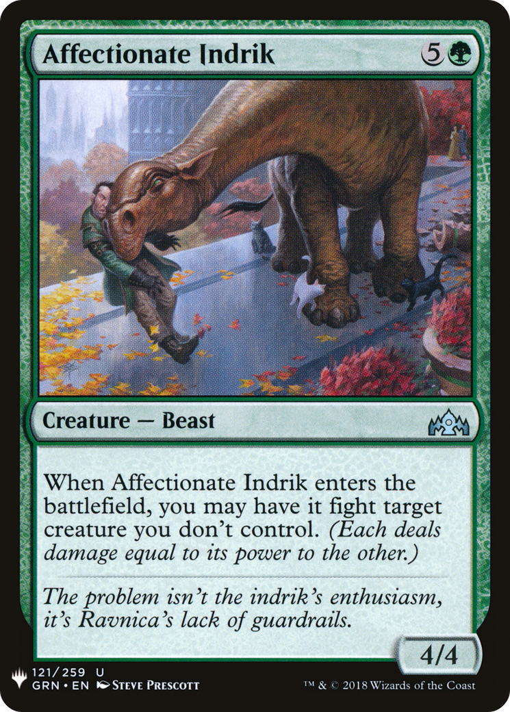 Affectionate Indrik Card Image