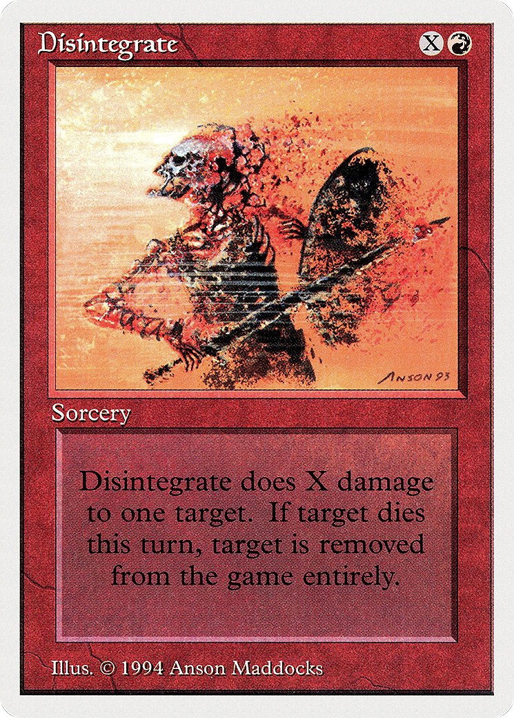 Disintegrate Card Image