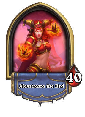 Alexstrasza the Red Card Image