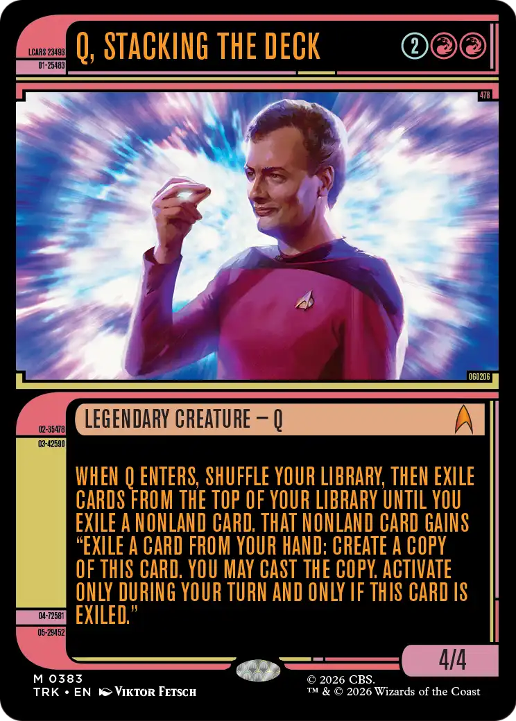 Q, Stacking the Deck