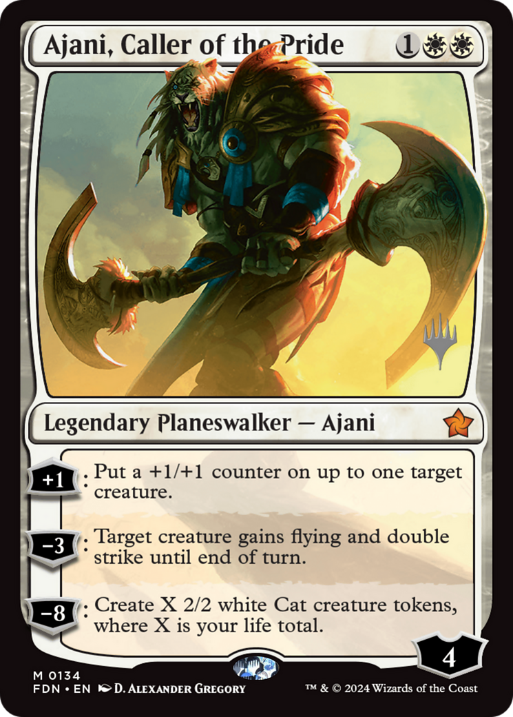 Ajani, Caller of the Pride Card Image