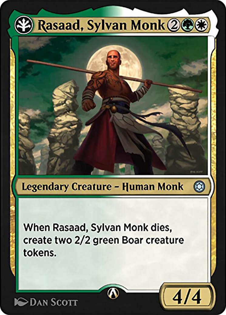 Rasaad, Sylvan Monk Card Image