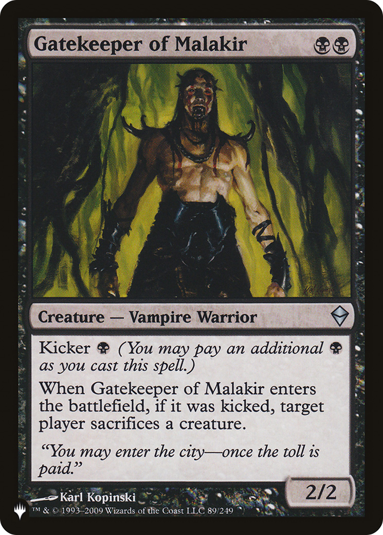 Gatekeeper of Malakir Card Image