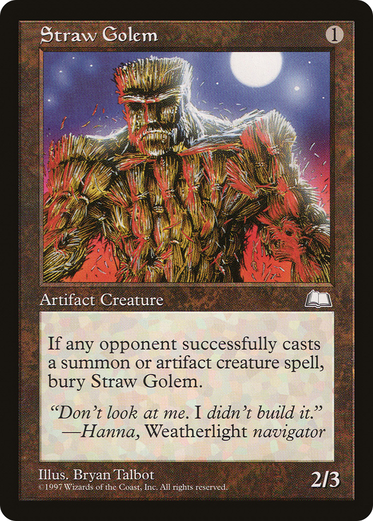 Straw Golem Card Image