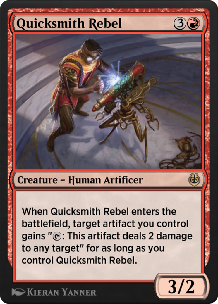 Quicksmith Rebel Card Image