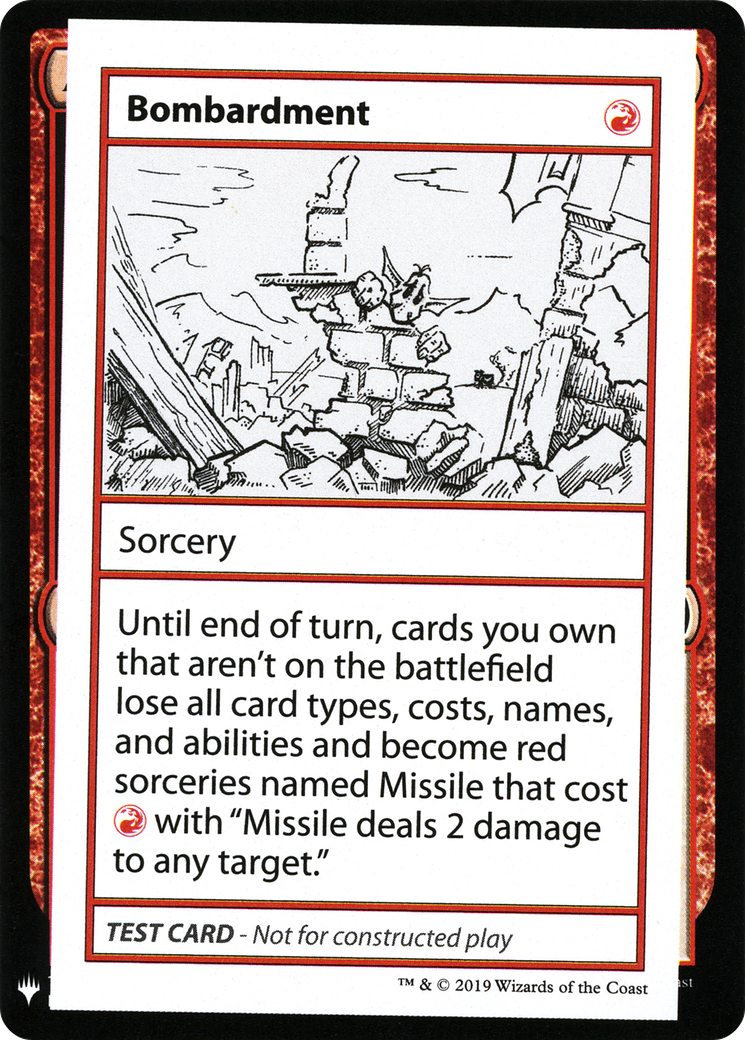 Bombardment Card Image