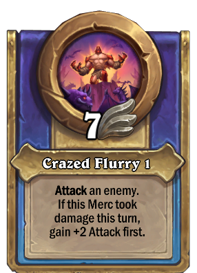 Crazed Flurry 1 Card Image