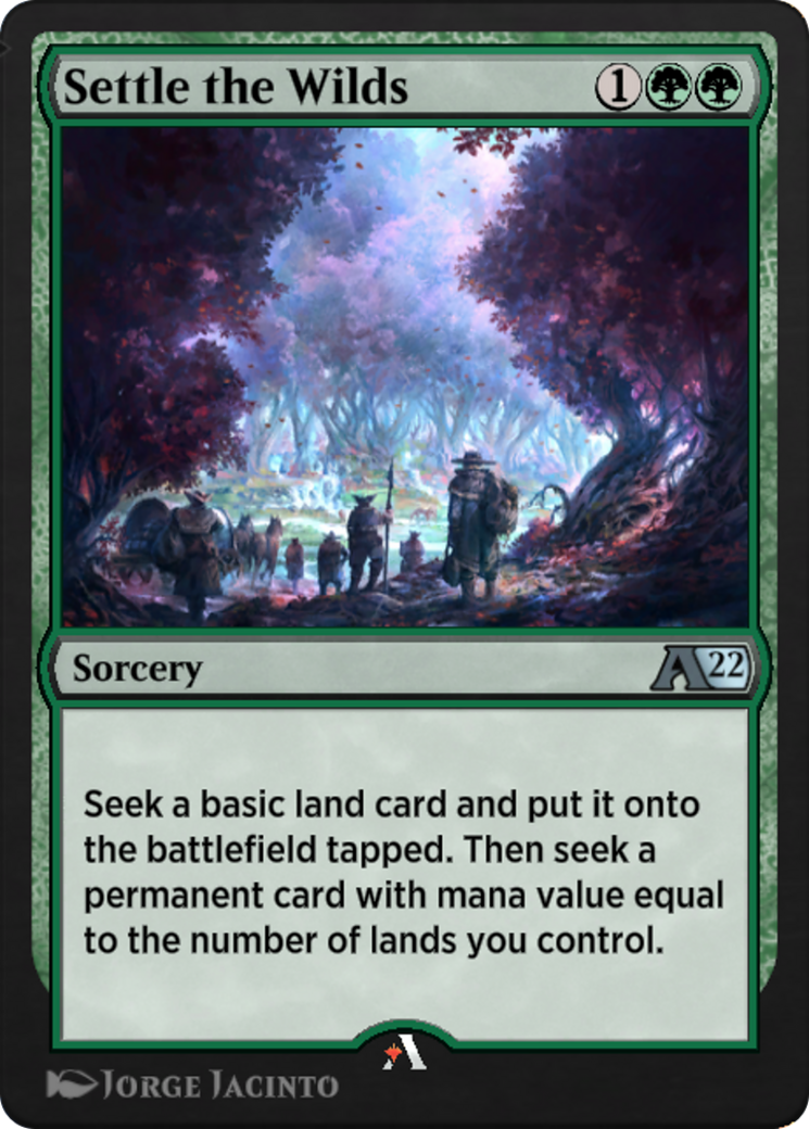 Settle the Wilds Card Image