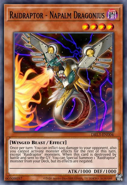 Raidraptor - Napalm Dragonius Card Image