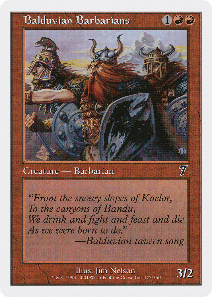 Balduvian Barbarians Card Image